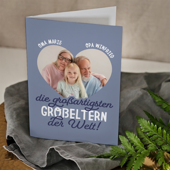 Großartigste Großeltern - Glückwunschkarte