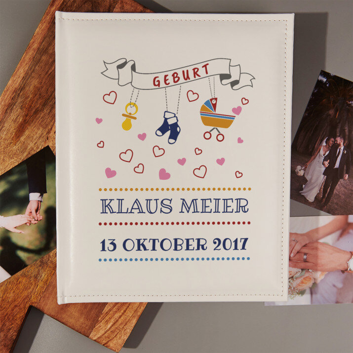 Geburt - personalisiertes Fotoalbum