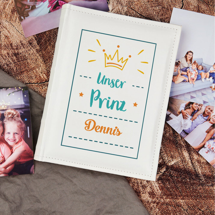 Unser Prinz - personalisiertes Fotoalbum
