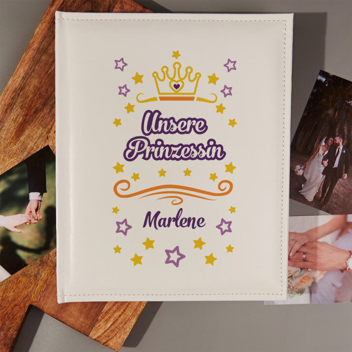 Unsere Prinzessin - personalisiertes Fotoalbum