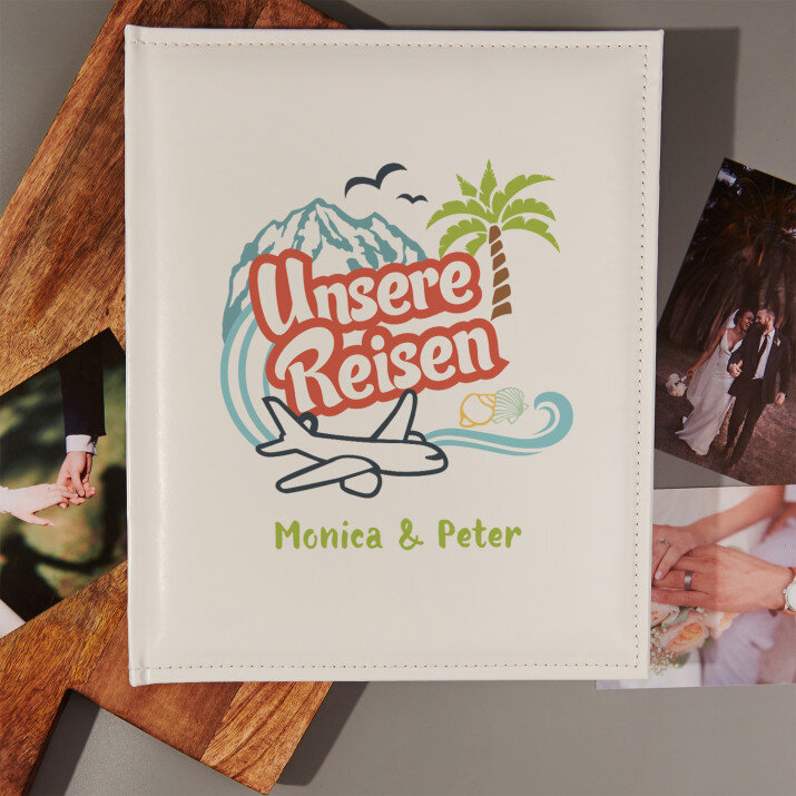 Unsere Reisen - personalisiertes Fotoalbum