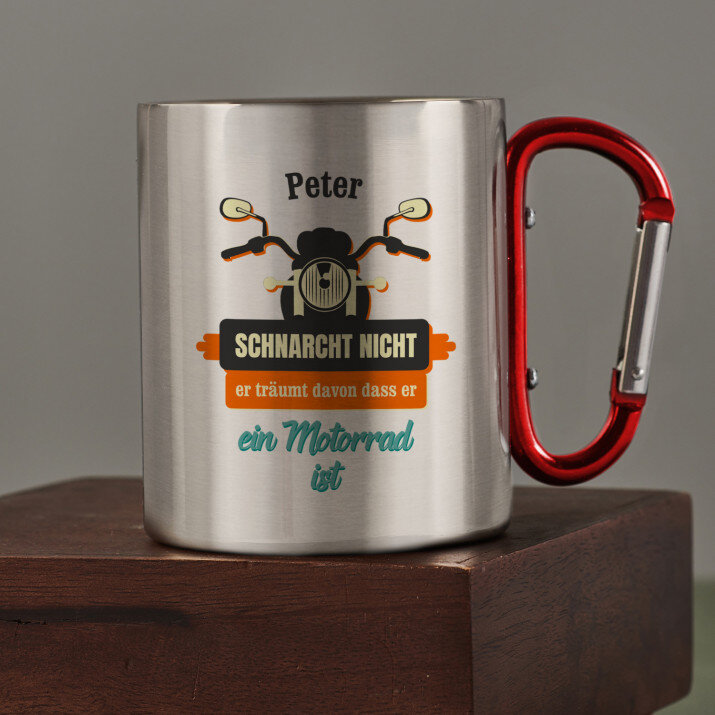Schnarcht nicht - Karabinerbecher