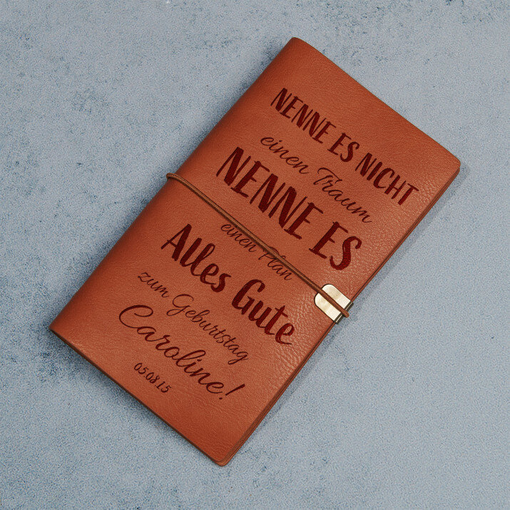 Nenne es - Retro Notizbuch