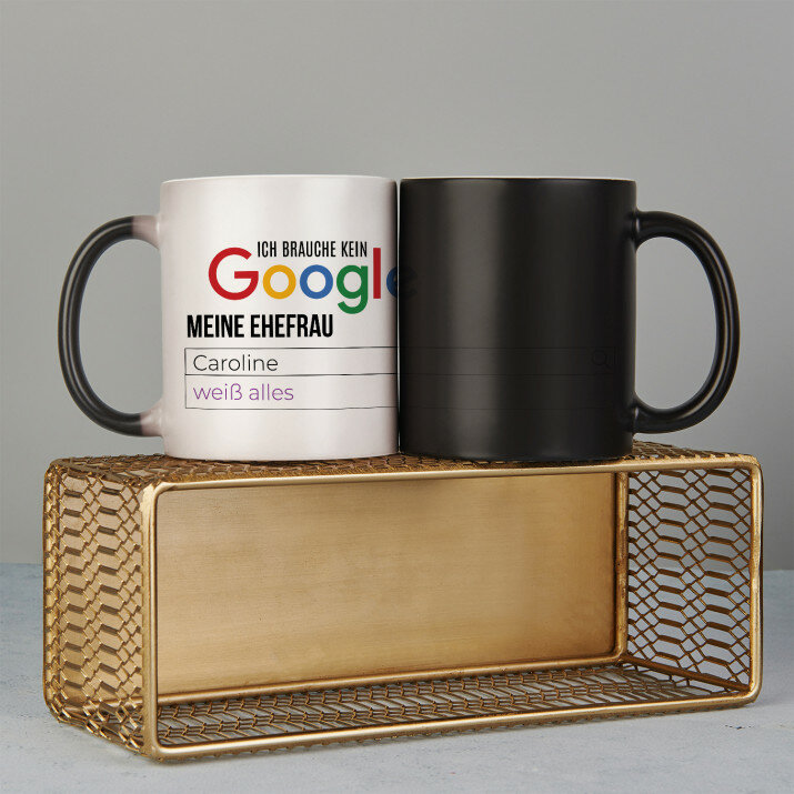 ich brauche kein google - Zaubertasse
