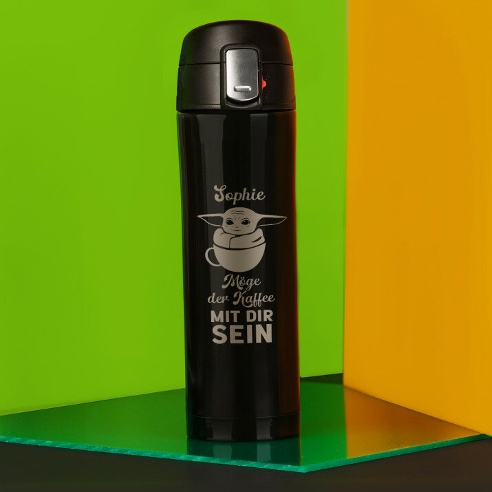 Möge der Kaffee mit dir sein - Thermobecher 440 ml