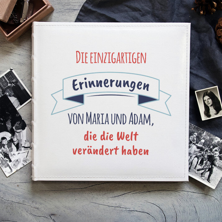 Einzigartige Erinnerungen - personalisiertes Fotoalbum