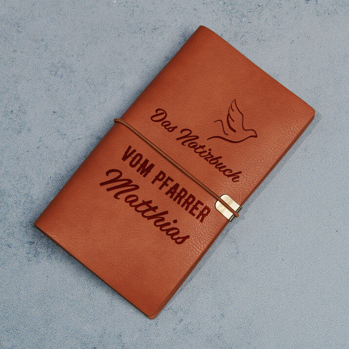 Notizbuch vom pfarrer - Retro Notizbuch