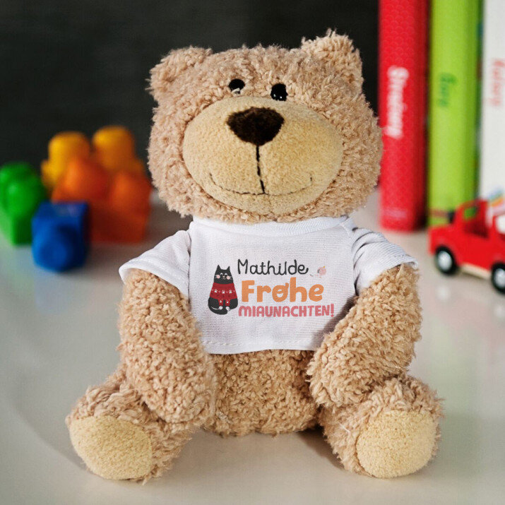 Frohe Miaunachten - Kuscheltier
