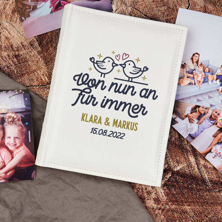 Von nun an für immer - personalisiertes Fotoalbum