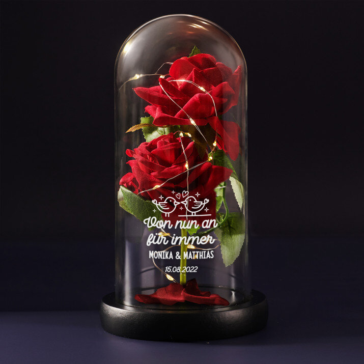 Von nun an für immer - Ewige Rose Im Glas