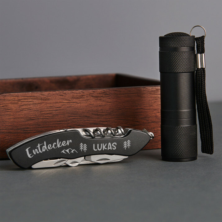 Entdecker - Multitool Taschenlampe Set