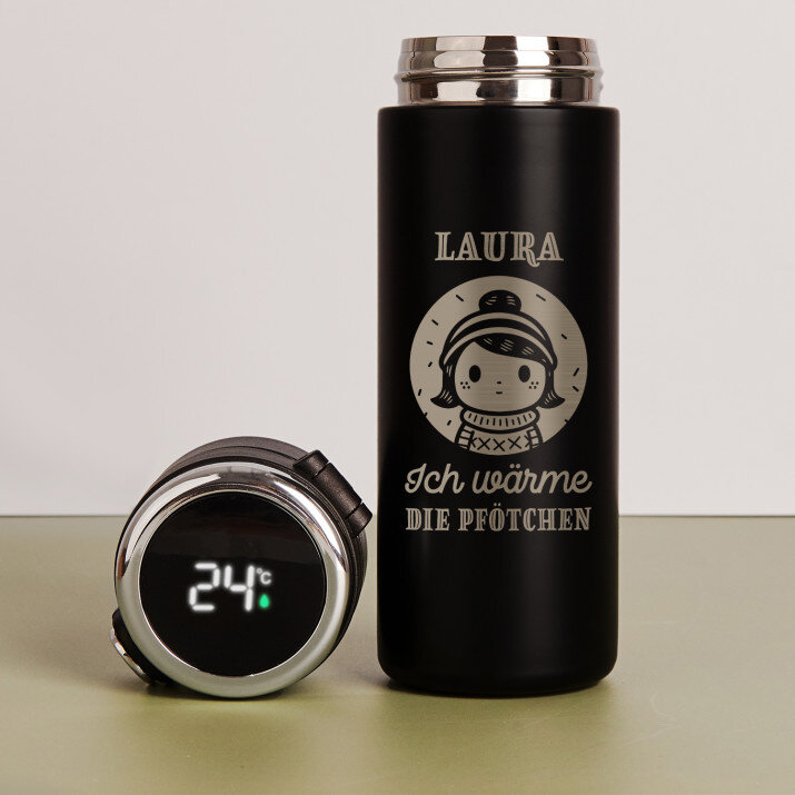 Ich wärme die Pfötchen - Thermobecher LED Ich wärme die Pfötchen - Thermobecher LED