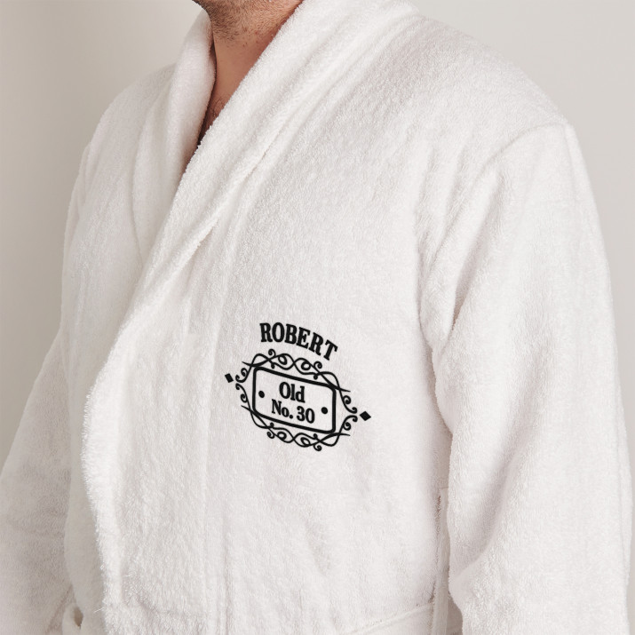 Old no - Herren Bademantel