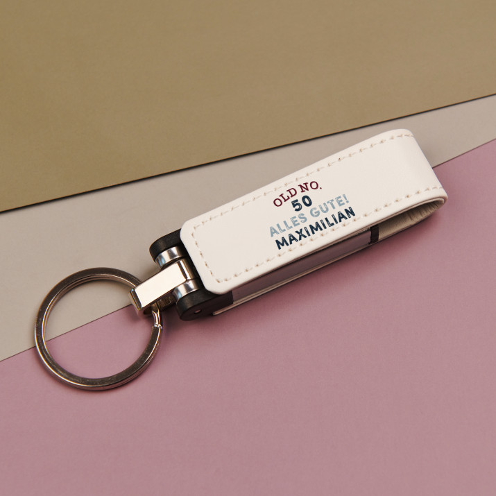 Old no - USB-Stick im Lederetui
