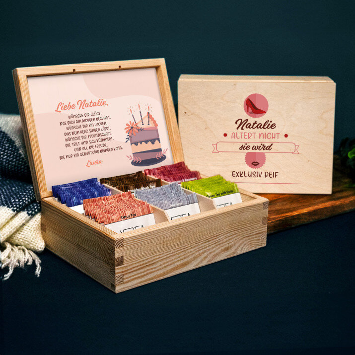sie altert nicht - Teebox