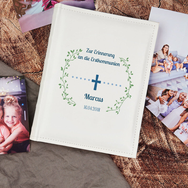 Zur Erinnerung an Erstkommunion - personalisiertes Fotoalbum