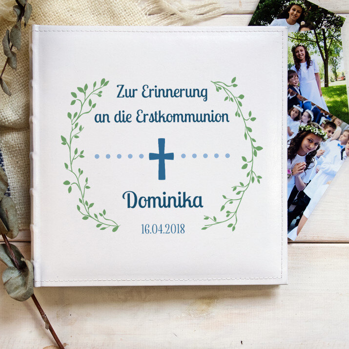 Zur Erinnerung an Erstkommunion - personalisiertes Fotoalbum