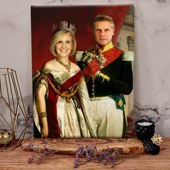 Königspaar - Königsporträt Königspaar - Königsporträt