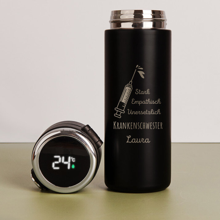 Krankenschwester Eigenschaften - Thermobecher LED Krankenschwester Eigenschaften - Thermobecher LED