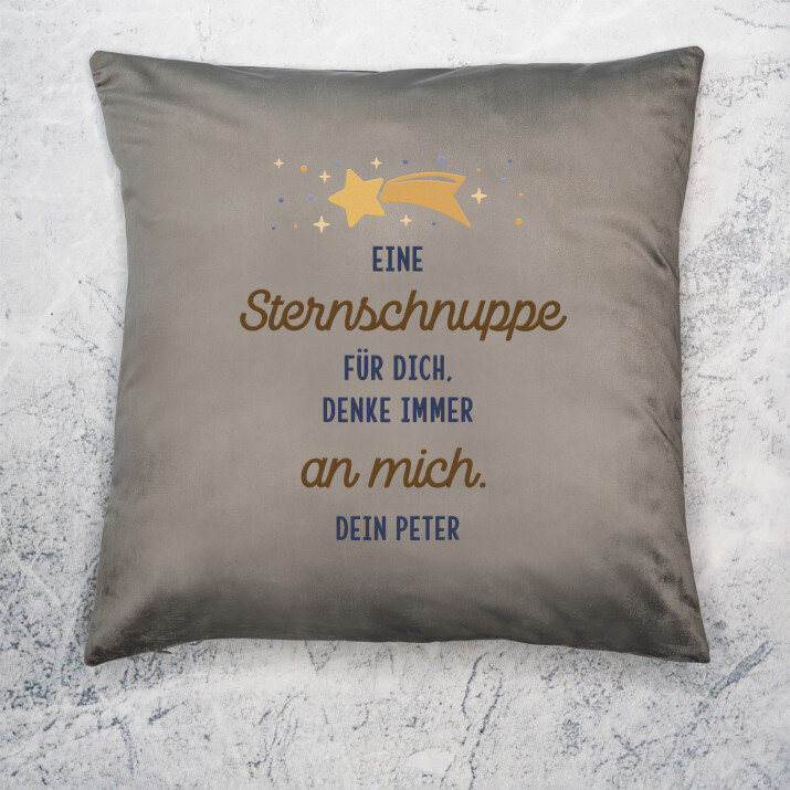 Sternschnuppe für dich - Kissen