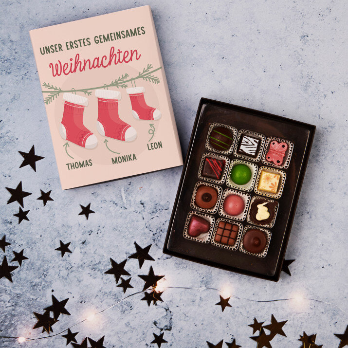 Unser erstes gemeinsames Weihnachten - Belgische Pralinen