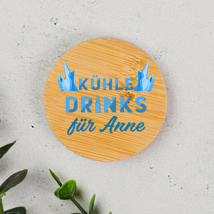 Kühle Drink - Flaschenöffner mit Magnet
