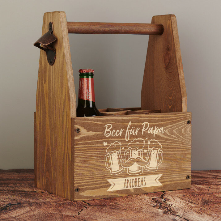 Beer für Papa - Flaschenträger