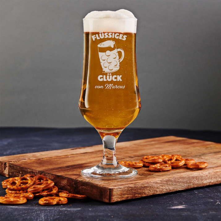 Flüssiges Glück - Bierpokal