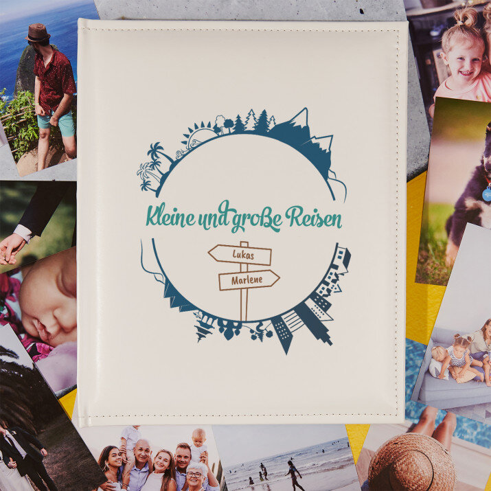 Reisen - personalisiertes Fotoalbum