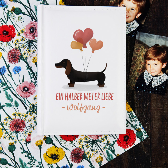 Ein halber Meter Liebe - personalisiertes Fotoalbum