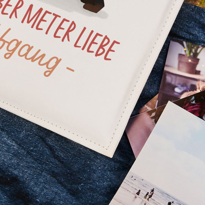 Ein halber Meter Liebe - personalisiertes Fotoalbum