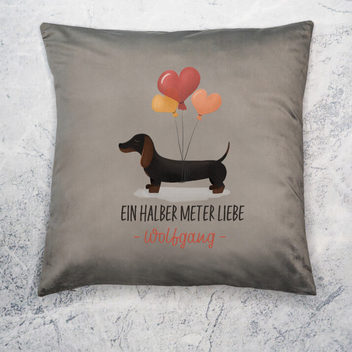 Ein halber Meter Liebe - Kissen