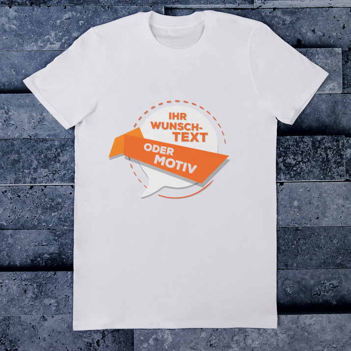 Eigenes Projekt - T-Shirt mit Aufdruck für Herren