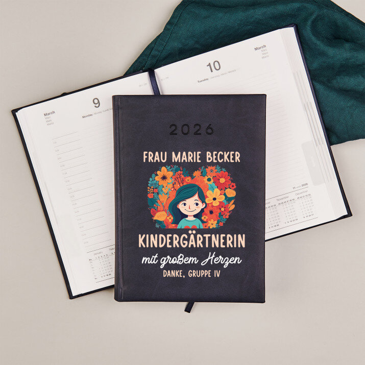 Kindergärtnerin mit großem Herzen - Kalender Kindergärtnerin mit großem Herzen - Kalender