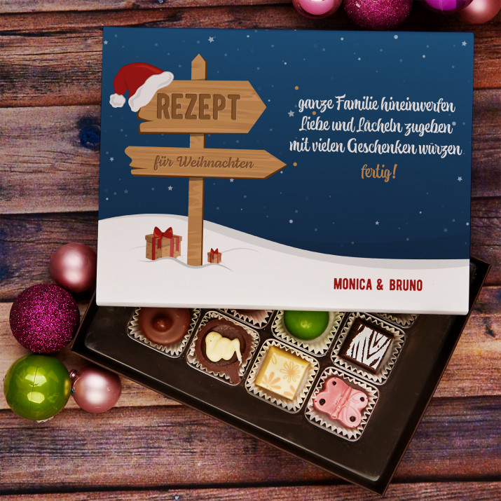 Rezept für Weihnachten - Belgische Pralinen