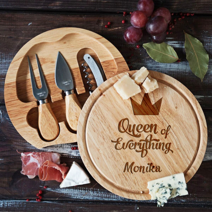 Queen of everything - Käsebrett