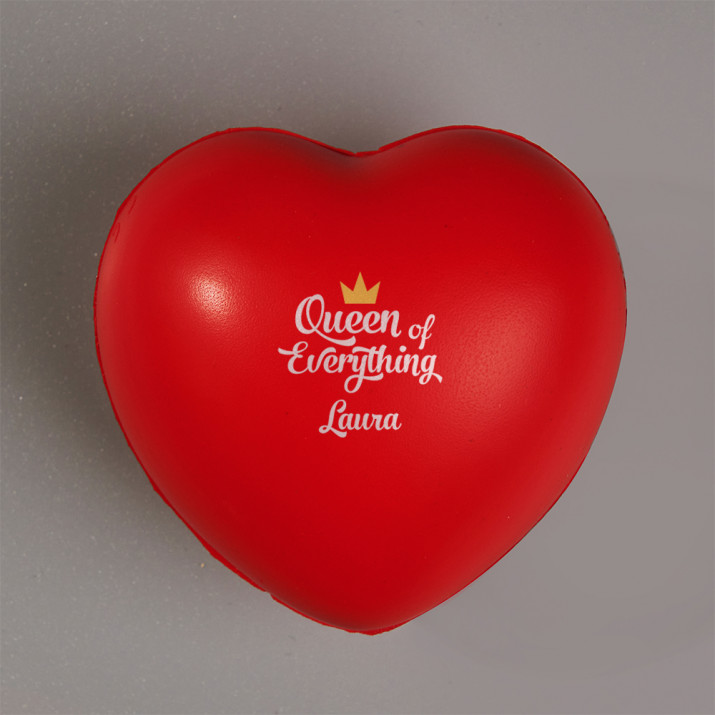 Queen of everything - Antistressball Herz