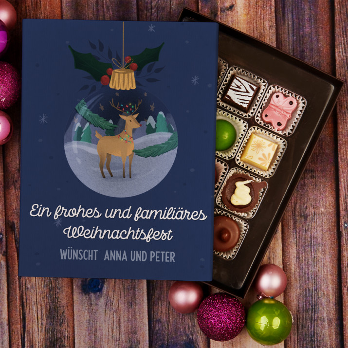 Frohes und familiäres - Belgische Pralinen