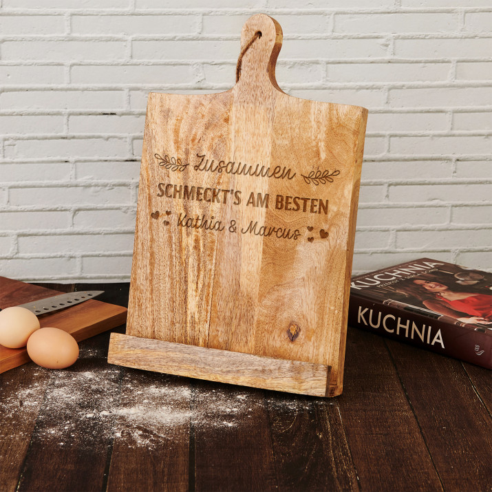 Zusammen schmeckt`s am besten - Buchständer