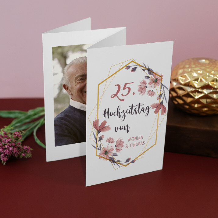 Hochzeitstag blumen - Fotos, harmonikaartig gefaltet
