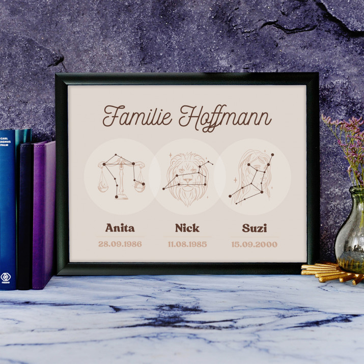 Familie1 - Sternzeichen