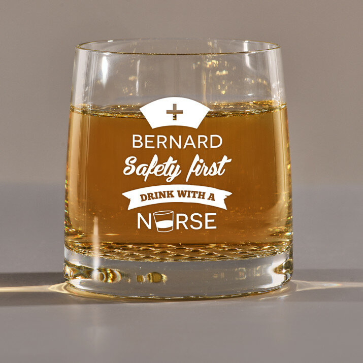 Safety first - Whiskyglas
