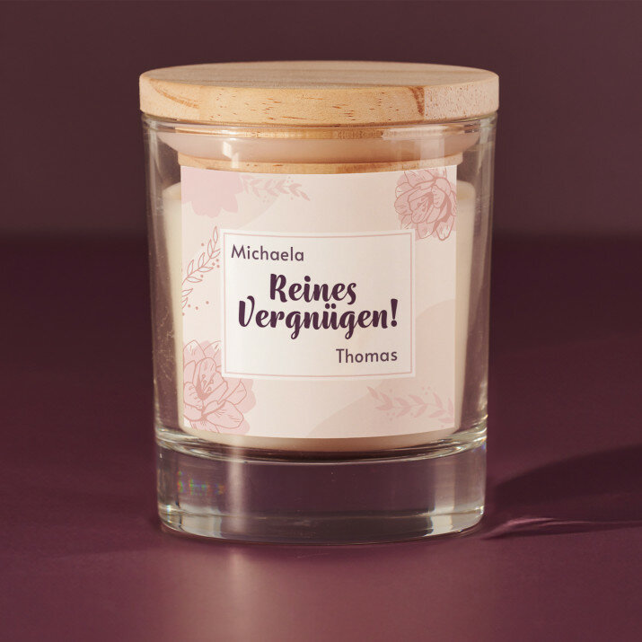 Reines Vergnügen - Duftkerze