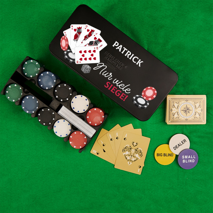Nur viele Siege - Pokerset