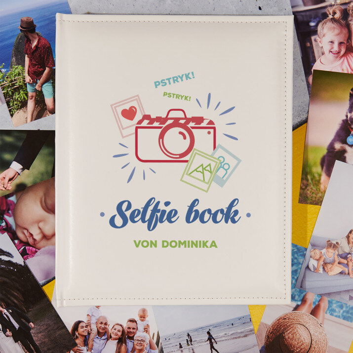 Selfie book - personalisiertes Fotoalbum