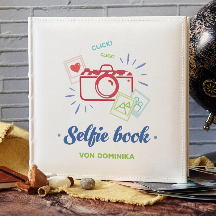Selfie book - personalisiertes Fotoalbum