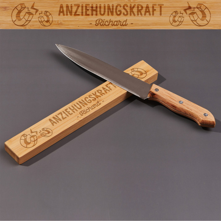 Anziehungskraft - Messer Magnetleiste