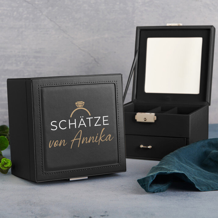 Schätze - Schmuckkästchen mit Spiegel
