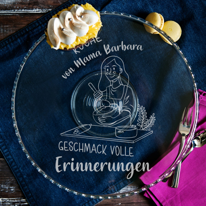 Geschmack voller Erinnerungen - Tortenplatte