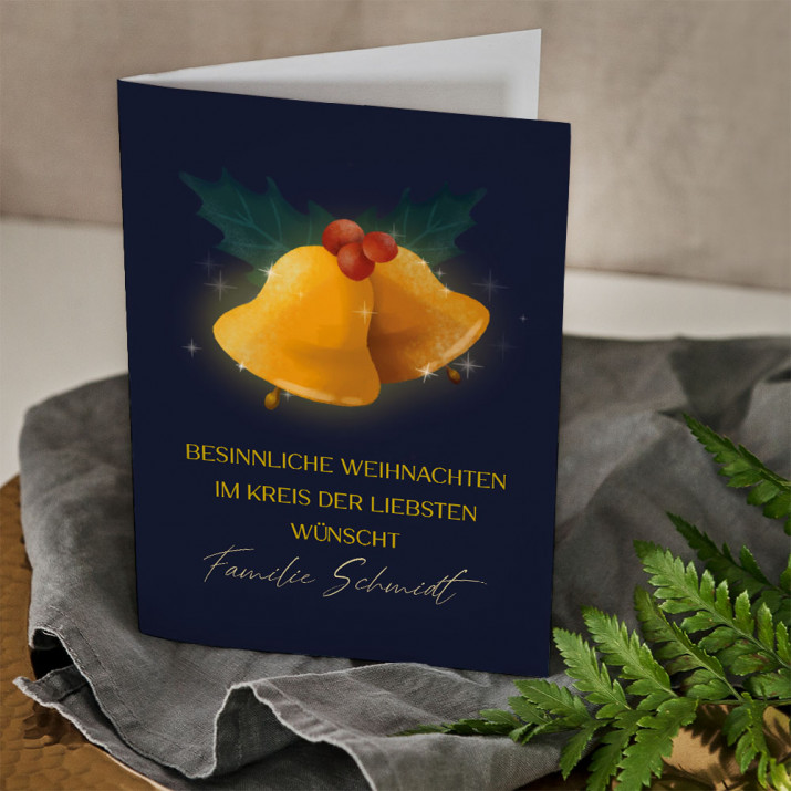 Besinnliche Weihnachten - Weihnachtskarte